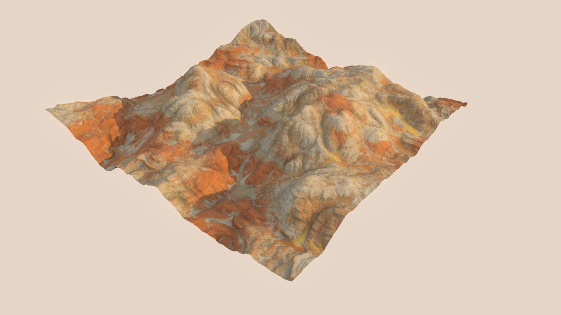 Terrain 012 - 3D model by josluat91 3d model