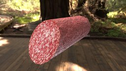 Salami sausage food, sausage
