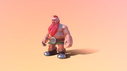EIN Stylized Dwarf : Bran cute, dwarf, unreal, gamedev, bran, unity, game, 3d, art, pbr, stylized, fantasy