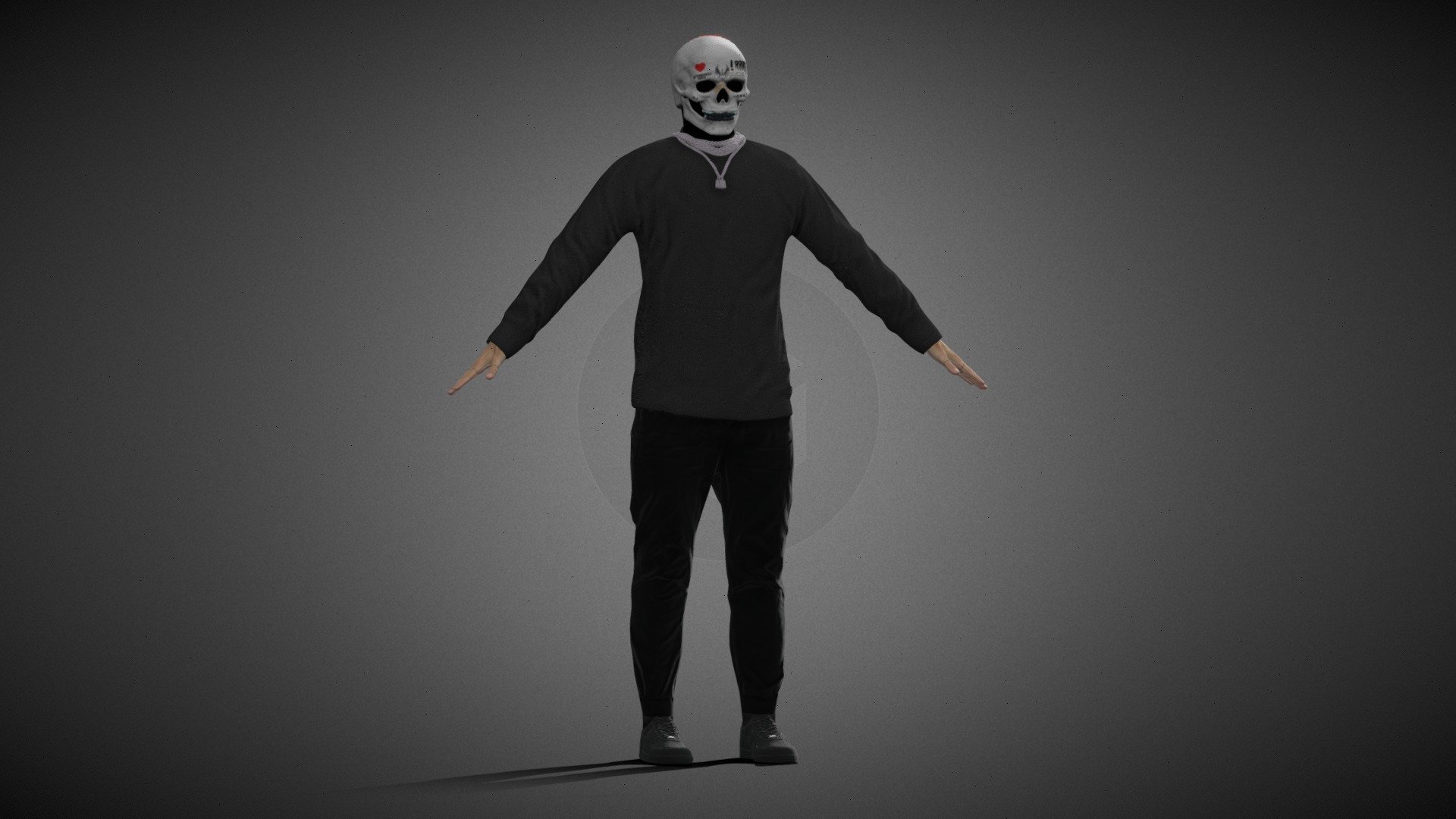 3D Model of Vladimir Cauchemar for our game Oktogone

I can create 3D models of all famous artists or custom characters.  You can send me a message on Instagram if you're interested &ndash;> https://www.instagram.com/valone.future/ - Vladimir Cauchemar - 3D model by ValOne 3d model