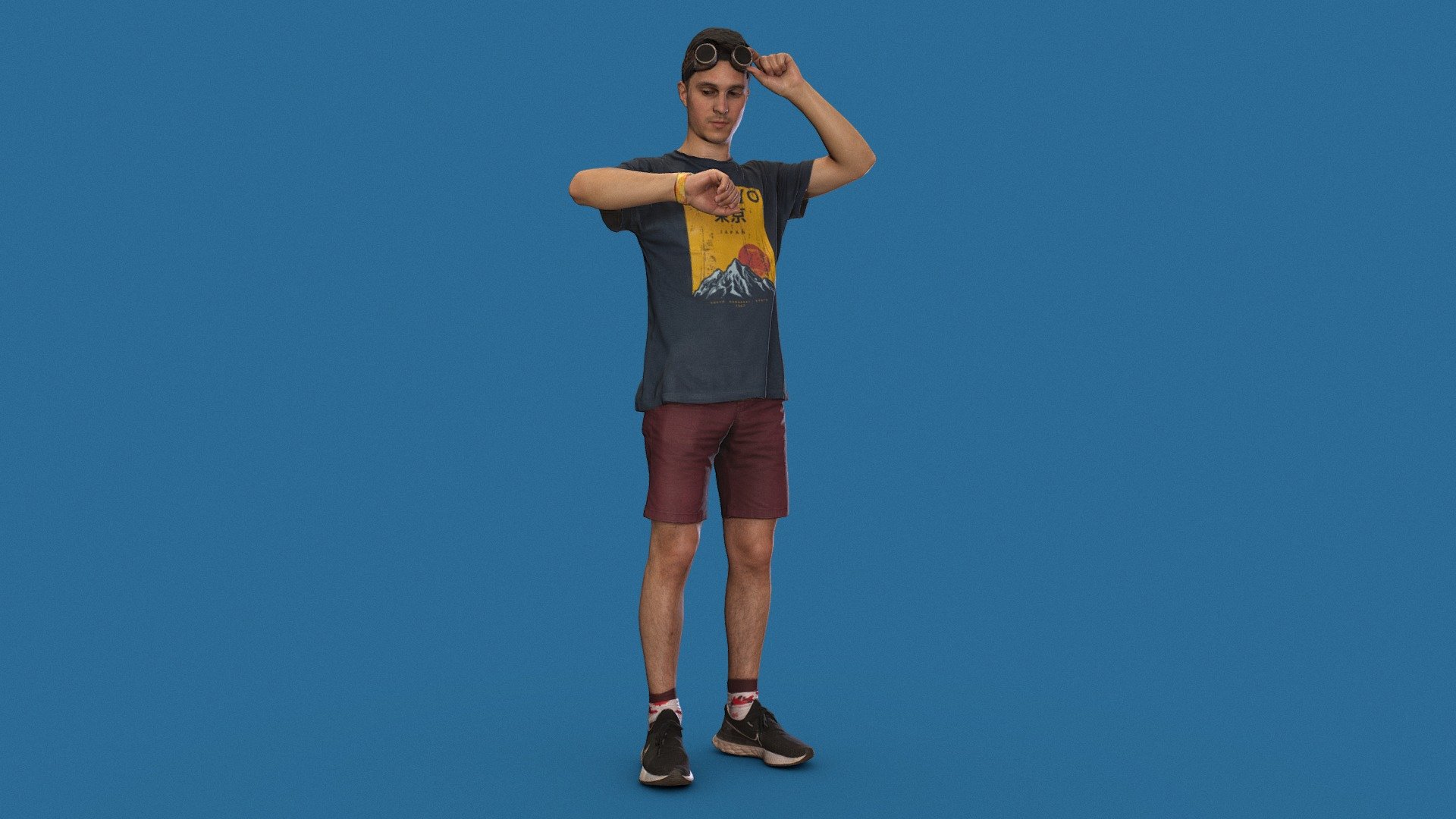 3D-scan processed into a clean Low-poly 3D Model with retopology and UV. Captured with 130-DSLR cameras full-body scanning rig. Captured in a creative pose. Model is ready for usage in Game Engines or rendering.

Technical parameters:


low-poly model
fully quad topology
clean mesh
ready for subdivision
8K textures (Diffuse, Normal)
non-overlapping UV map
Standard Model

Artstation:

https://www.artstation.com/artwork/VyWn1R - Nigel - 3D model by Twin3D (@twin3d_company) 3d model