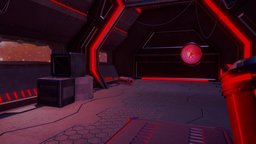Sci-Fi Corridor WIP capsule, sci, fi, metal, corridor, pbr, scifi