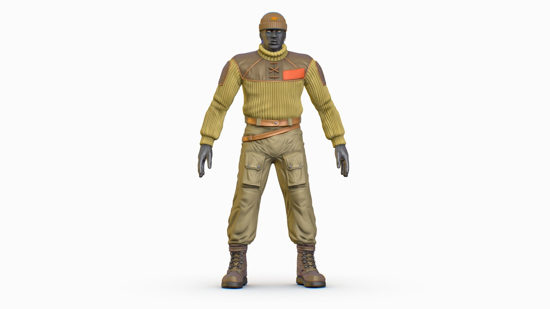High Poly 3D model - High Poly Casual Male Technician Sweater / Maya File - included
Attention!!! There are no textures in the 3D model - all color adjustments are made by materials 3d model