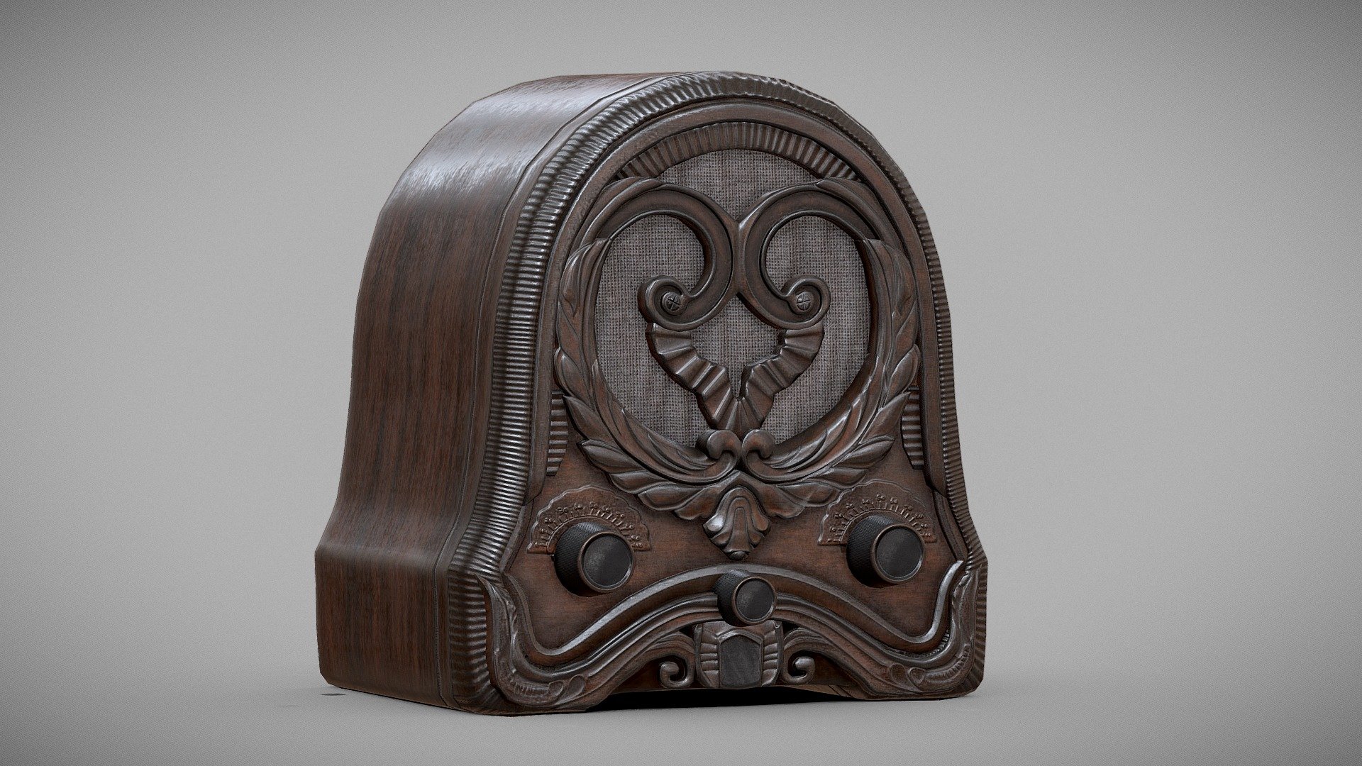 Beautiful Vintage radio from the 1930s.

Low poly 

2k textures - Vintage 1930s Radio - Buy Royalty Free 3D model by Tom Seddon (@bloodmeat08) 3d model