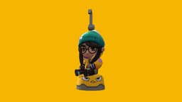 Valorant chibi, killjoy, game, anime, valorant