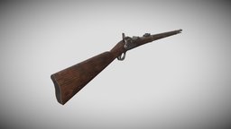 Springfield M1873 rifle, america, american, musket, weapon, military, usa, gun, war