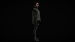 // L A C H E S I S M // b3d, pose, post-apocalyptic, boots, woman, sunlight, blender-3d, charactermodel, marvelousdesigner, marvelous-designer, substancepainter, character, girl, blender, blender3d, substance-painter, zbrush, characterdesign, gamemodel, gamecharacter, dark, black, rigged