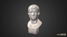 Plaster Cast white, 3d-scan, cast, photogrametry, plaster, statue, head, scanned, plaster-cast, 3d, head-plaster, head-cast, head-statue, scanned-product, 3d-scanned-product