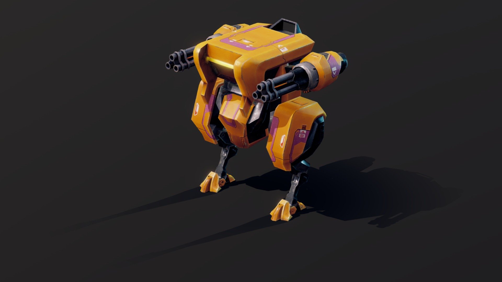 game ready model - Rob05 - 3D model by Grigorii Ischenko (@grigoriyarx) 3d model