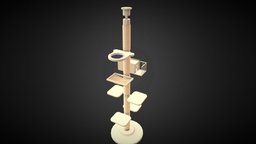 Cat climbing column cat, column, climbing, noai