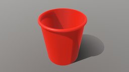 Plastic Bin inside, blender-3d, vis-all-3d, 3dhaupt, software-service-john-gmbh, plastic-bin, low-poly-break-room, low-poly, container, interior