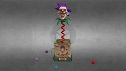 Joker Box fanart, clown, gaming, creepy, crazy, cgi, chaos, gothic, collectible, box, joker, psycho, comicbook, cosplay, arttoy, toydesign, supervillain, digitalart, digitalsculpting, harlequin, propdesign, popculture, charactermodeling, texturing, 3dprint, conceptart, zbrush, characterdesign, 3dmodel, fantasy, halloween, villain, rendering, darkhumor, creativedesign, geekart, artisticprocess, jokerbox, toycollector, "evillaughs", "unpredictable"