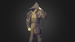 Big Hat Set rpg, leather, gaming, thief, fantasy