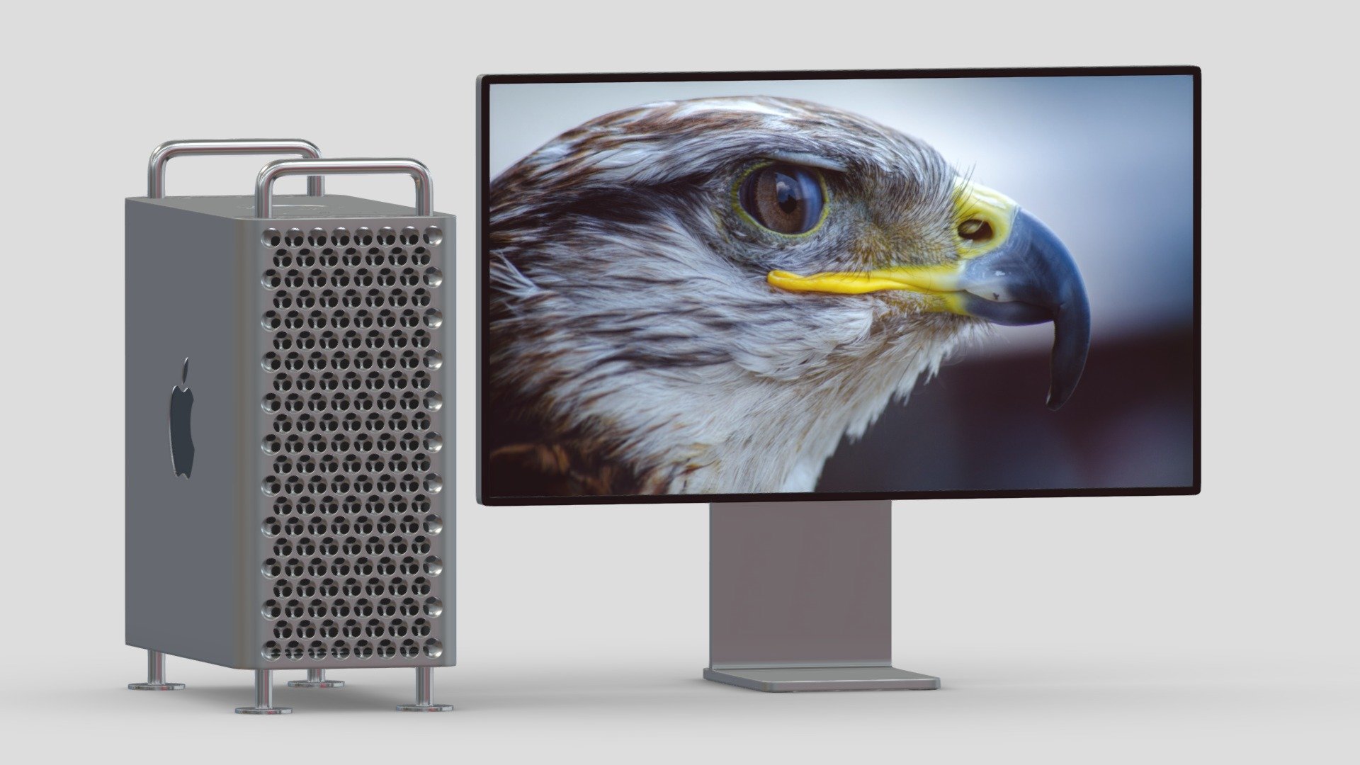 Hi, I'm Frezzy. I am leader of Cgivn studio. We are a team of talented artists working together since 2013.
If you want hire me to do 3d model please touch me at:cgivn.studio Thanks you! - Apple Mac Pro 2019 Set - Buy Royalty Free 3D model by Frezzy3D 3d model