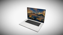Laptop White office, computer, device, pc, laptop, tech, generic, electronic, notebook, hardware, personal, home, technology, ultrabook