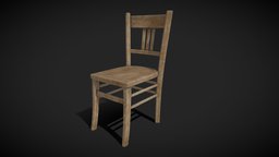 Chair (old Wooden) vintage, seat, antique, seating, old, kitchen, artnouveau, antique-furniture, chair, wood