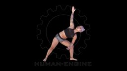 Female Scan body, anatomy, muscle, bodyscan, engine, woman, anatomical, yoga, realitycapture, character, photogrammetry, asset, model, female, human, person, noai, human-engine
