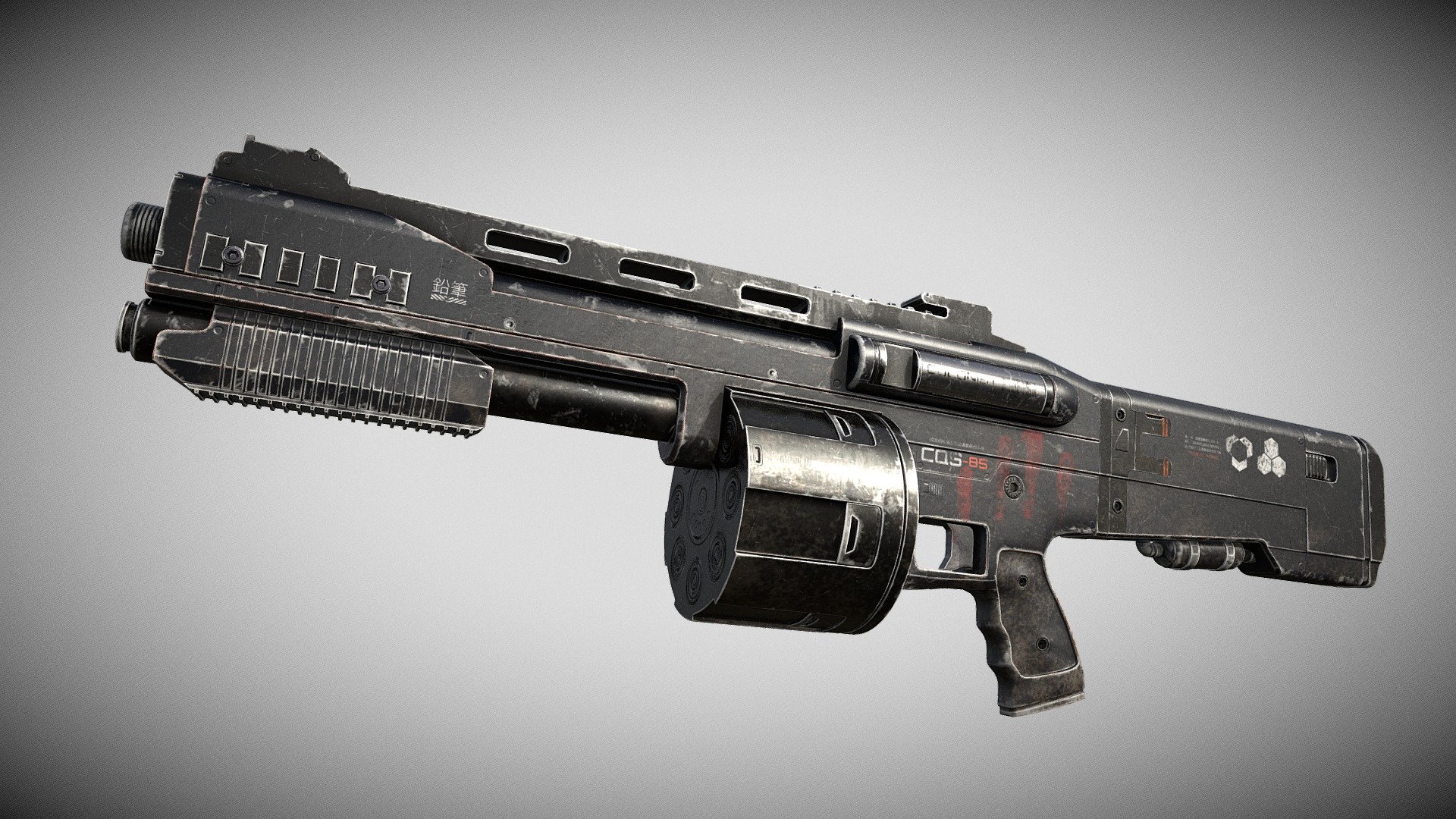 COLONISTCOMBAT SHOTGUN - Download Free 3D model by maxdebil632 3d model