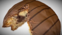 Chocolate Panettone food, photorealistic, xmas, christmas, chocolate, panettone, photoscan, photogrammetry, 3dscan, decoration, realityscan