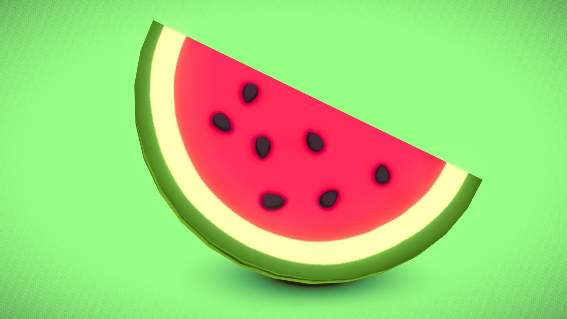 

Low poly Watermelon Emoji - Made with Blender 2.79

OBJ , FBX and .blend file are  provided in the additional files 🍉🍉🍉