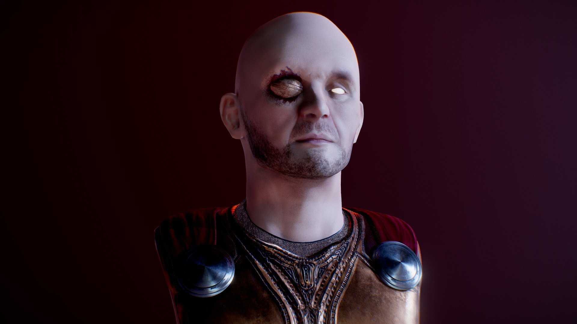 Here is a model i made of a hypothetical 70's-80's marvel movie about a young Anthony Hopkins playing a young Odin.
I know it isn't 100 percent lore friendly, but i just thought it looked cool!
And yes he is bald because hair is hard and looked goofy.