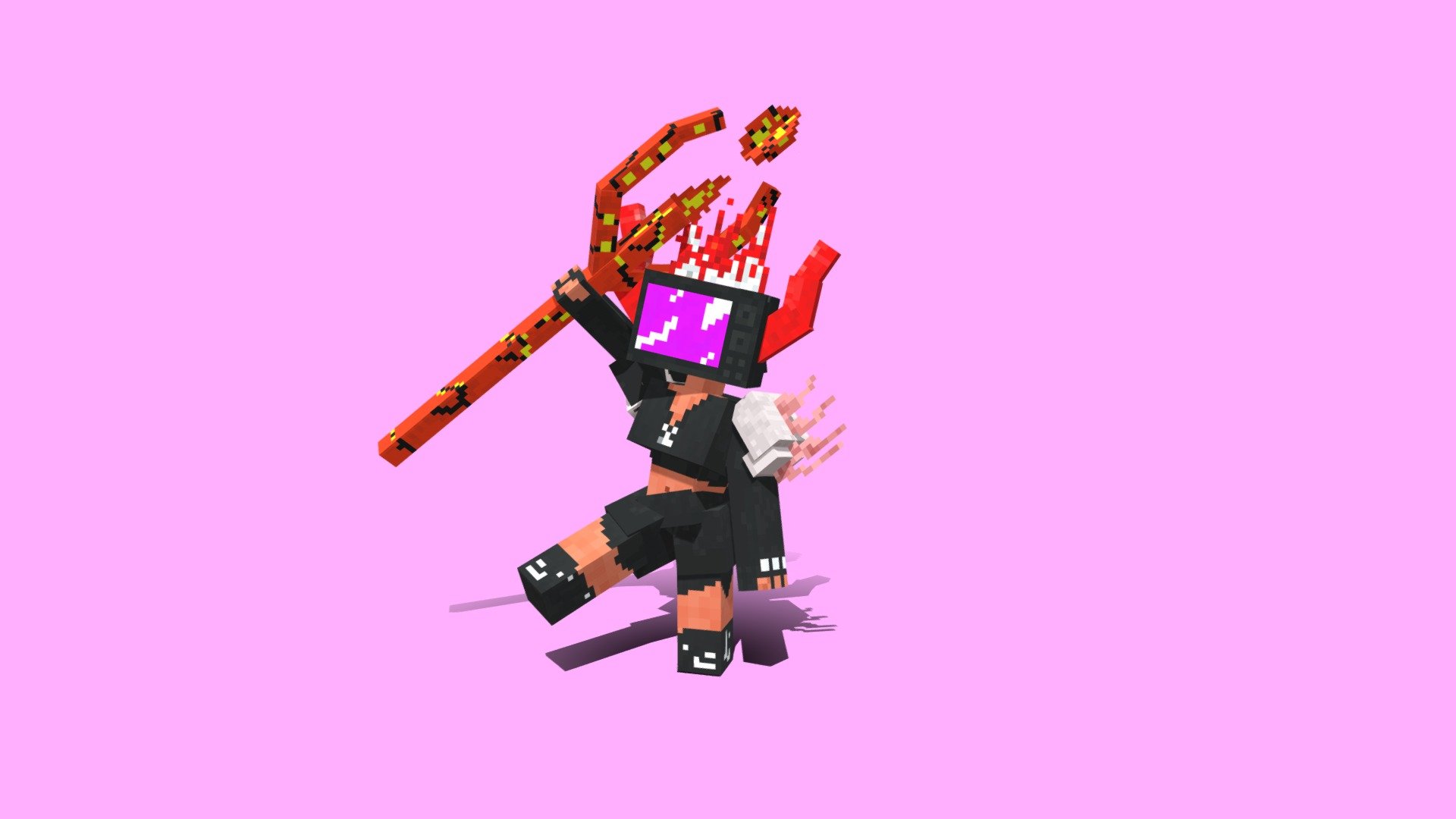 TV Woman - Minecraft

Include the Blockbench project, textures and T-pose default for easy implementation.

Would you like to receive many models each month?

Support me on my Patreon and receive models every week of all my projects for free

https://www.patreon.com/MColeccionista

Do you need more help? Write to me on Instagram and request what you need. I create mods with many models of different themes and current trends,

many more than you will see published here:

https://www.instagram.com/mcoleccionista/