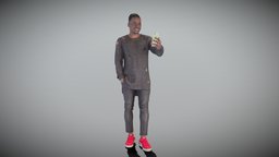 Happy man having video call with smartphone 411 cute, style, archviz, scanning, happy, people, , photorealistic, pants, stylish, young, african, smartphone, jeans, phone, casual, scan3d, t-shirt, ukraine, posing, handsome, malecharacter, cheerful, peoplescan, african-american, male-human, brunette, emotional, photoscan, realitycapture, photogrammetry, game, lowpoly, scan, man, human, male, highpoly, scanpeople, deep3dstudio, facetime