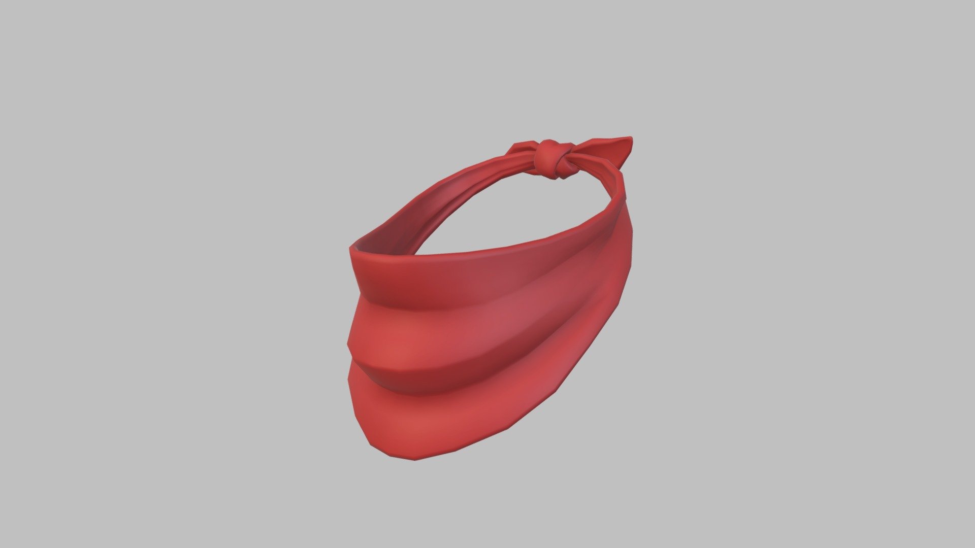 Red Bandana          \n\n3d cartoon model.          \n\n\nReady for your Game, App, Animation, etc.          \n\nFile Format:          \n\n-3ds Max 2021          \n\n-FBX          \n\n-OBJ          \n   \n\n\nPNG texture               \n\n2048 x 2048                \n\n\n- Diffuse                        \n\n- Roughness                         \n\n\n\nCompletely UVunwrapped.          \n\nNon-overlapping.          \n\n\nClean topology.