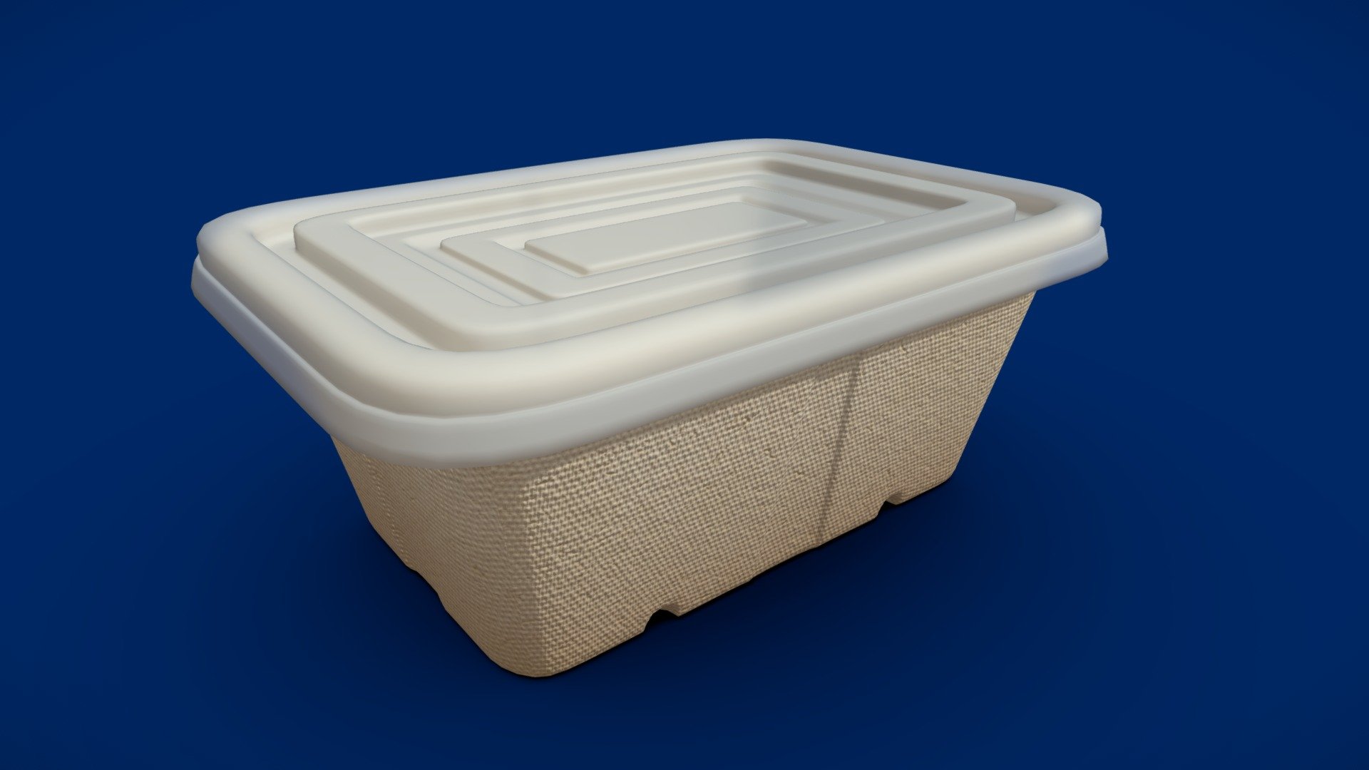 This is a 3D model of Box Food Cardboard Container - Disposable




Made in Blender 3.x (PBR Materials) and Rendering Cycles.

Main rendering made in Blender 3.x + Cycles using some HDR Environment Textures Images for lighting which is NOT provided in the package!

What does this package include?




3D Modeling of Disposable box food

2K and 4K Textures (Base Color, Normal Map, Roughness, Ambient Occlusion)

Important notes




File format included - (Blend, FBX, OBJ, MTL)

Texture size - 2K and 4K

Uvs non - overlapping

Polygon: Quads

Centered at 0,0,0

In some formats may be needed to reassign textures and add HDR Environment Textures Images for lighting.

Not lights include

Renders preview have not post processing

No special plugin needed to open the scene.

If you like my work, please leave your comment and like, it helps me a lot to create new content. If you have any questions or changes about colors or another thing, you can contact me at we3domodel@gmail.com