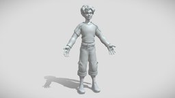 Cartoon Boy "Loh Junior" school, boy, child, schoolboy, schoolkid, cartoon, schoolchild