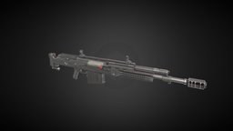 AK-50 anti-materiel rifle rifle, ak, kalashnikov, 50cal, ak50, weapon, anti-material, anti-material-rifle, noai, akguy, ak-50