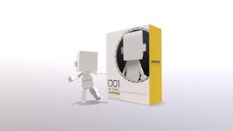 Nendoroid[001] Set RigModel 3dart, cgi, nendoroid_style, commission, rigged_model, pixel-art, modeling, 3d, stylized, 3dmodel, voxelart, magicavoxel