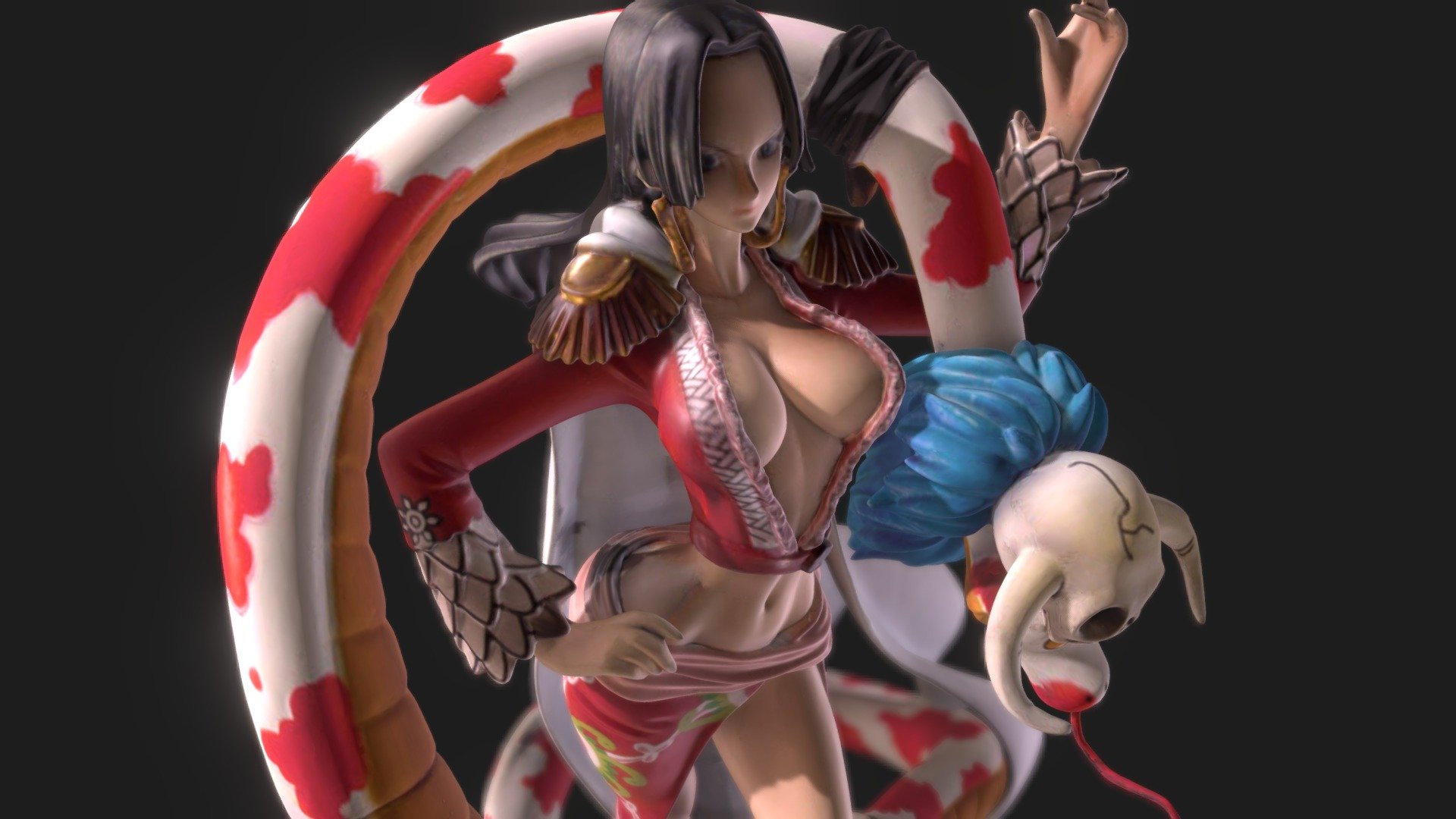 BOA HANCOCK : Figure Scanned 3D Models