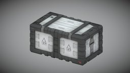 Medium Crate AAA (generic) crate, lab, chest, spacecraft, boxes, laboratory, cyberpunk, nextgen, crates, aaa, masseffect, deu, cargo, box, starcitizen, assetstore, unity-3d, crate-chest, deus-ex, cyberpunk-2077, asset, sci-fi, futuristic, container, space, gameready, environment