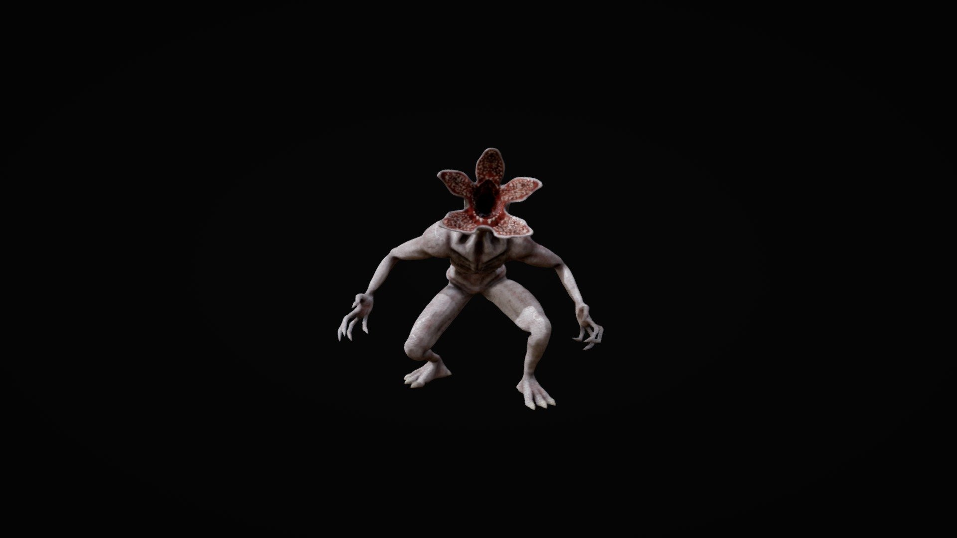 Demogorgon I created in MasterpieceVR. Additional texturing done in Substance Painter.