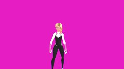 Spider Gwen [Unmasked] spider, gwen, spiderman, spider-man, spidergwen, gwenstacy, art, acrossthespiderverse