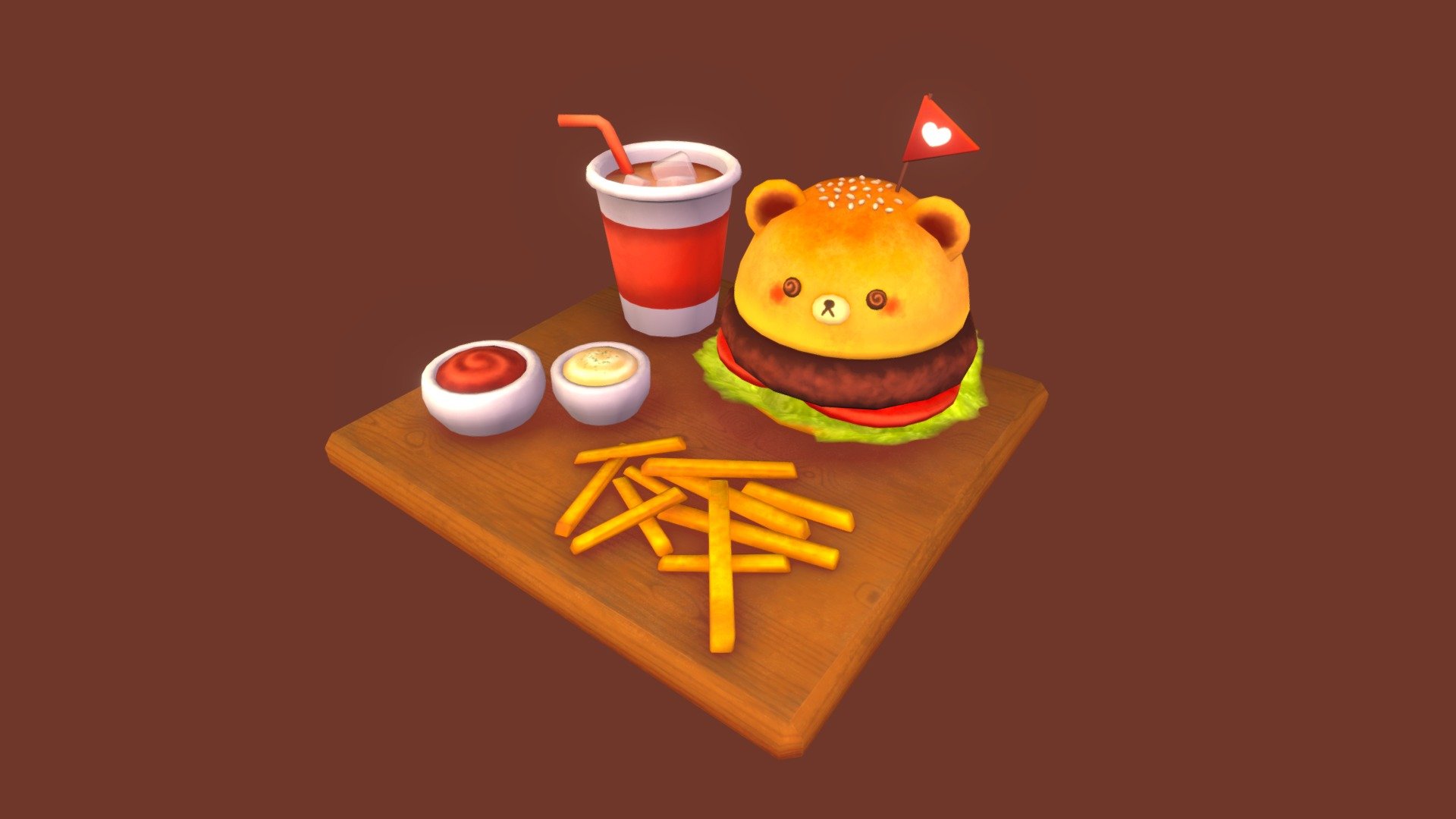 Spent some of my free time this weekend creating this! Who wouldn't love a Bear Burger Menu? ⭐