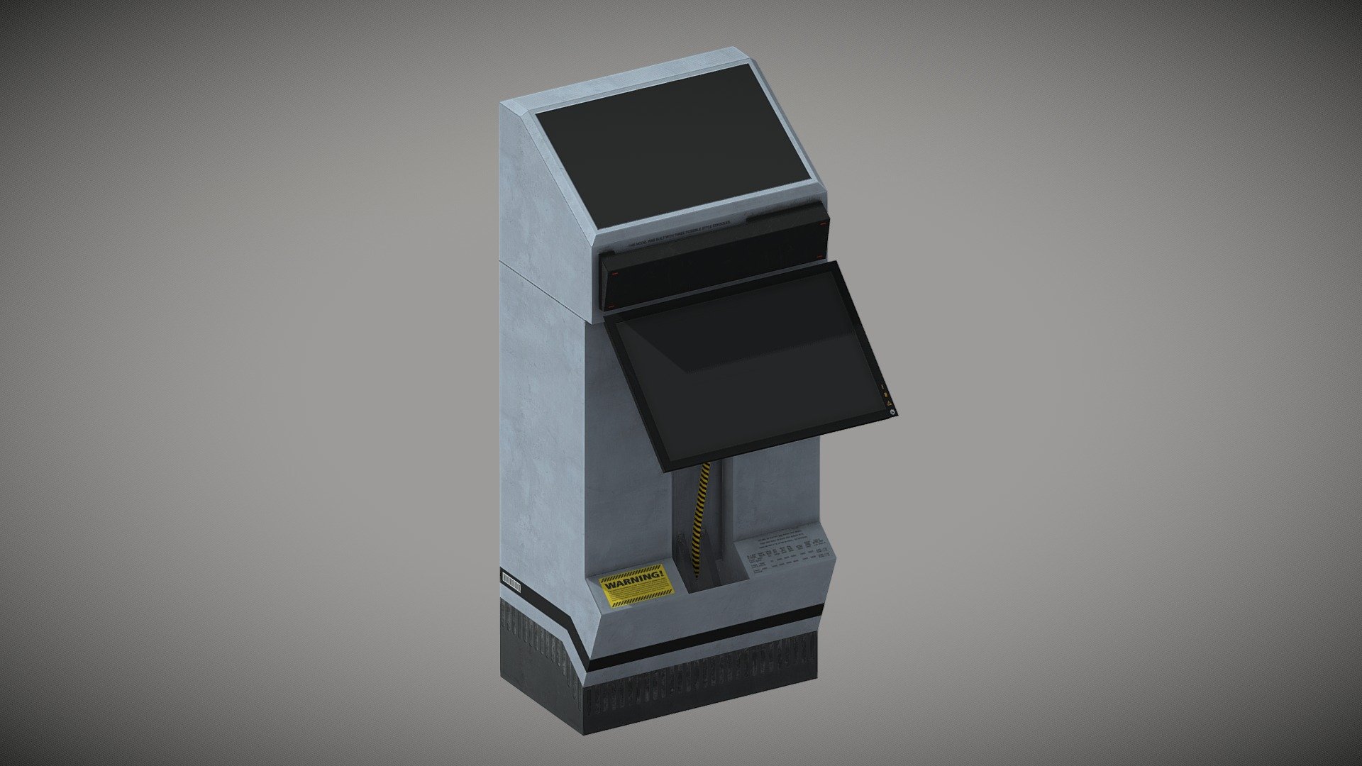 Sci-Fi Server Room AAA: Control Panel
Textures: 2048x2048, diffuse, normal, specular.

Part of the Sci-Fi Server Room AAA. Available on Asset Store.