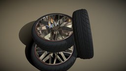 Audi R8 Wheel hipoly, rims, carwheel, tyres, audiwheel, vehicle-tyre, hipolywheel