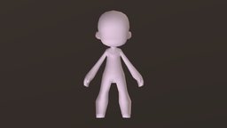 Chibi Base model rpg, chibi, basemodel, human