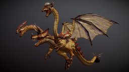 Megasaurus - Dinosaur abomination t-rex, triceratops, kaiju, jurassic, tyrannosaurus, pachycephalosaurus, parasaurolophus, blender, creature, monster, dinosaur, kaijuchallenge, kaijuchallengehp