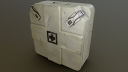 Fallout 3 - First Aid Box - Mod Remake kit, ww2, retro, aid, firstaidbox, metal, box, 1940s, health, 1950s, fallout3, falloutnewvegas, fallout4, firstaid, healthkit, firstaidkit, fallout76, fallout