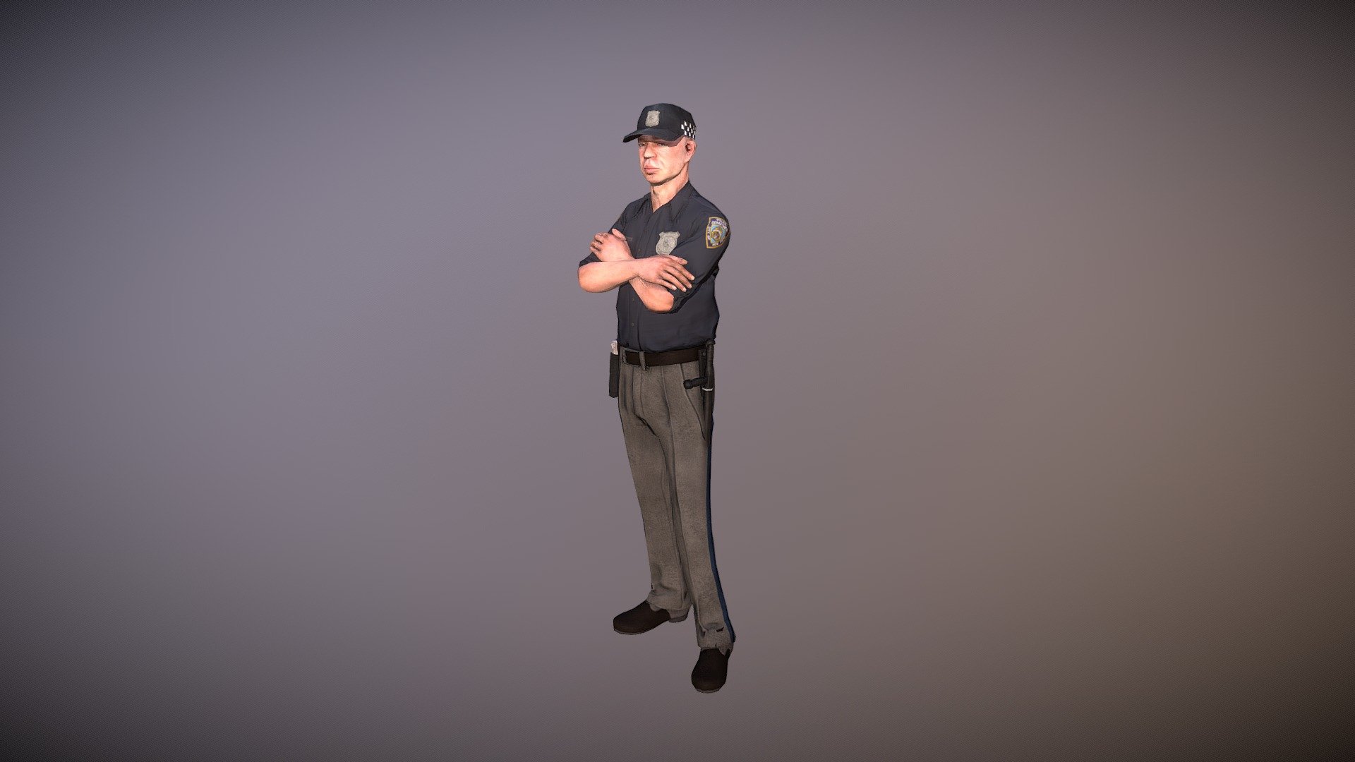 Gameready model.