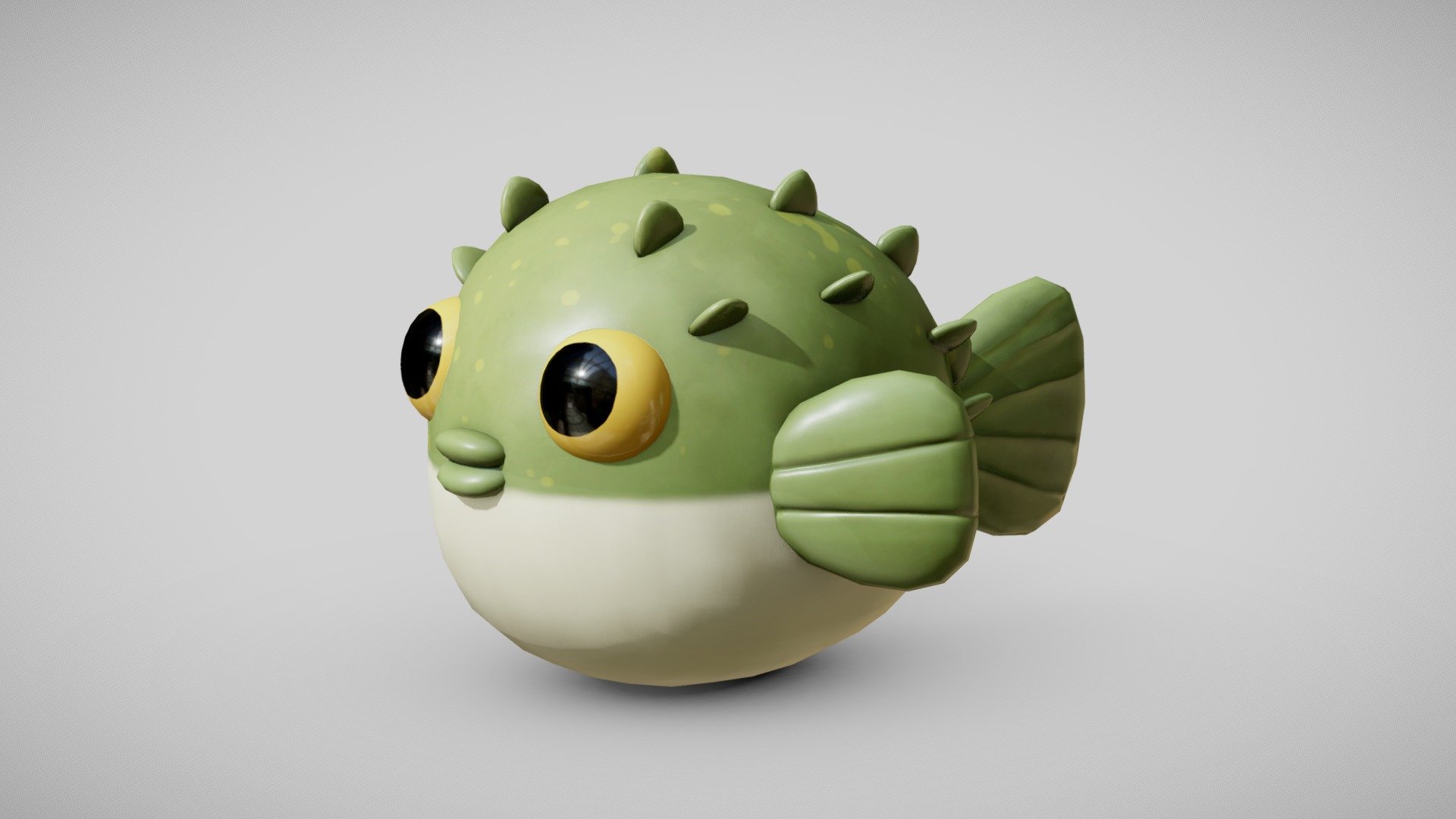 cute puffer fish for your renders and games

Textures:

Diffuse color, Roughness, Normal, AO

All textures are 2K

Files Formats:

Blend

Fbx

Obj