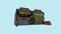 TUGAS 4 - RUKO (SHOPHOUSE) ERLIS shophouse, building, shop, warnet, koperasi