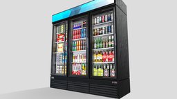 Store Refrigerator (low-poly) Prop Cooler drink, food, assets, cooler, prop, vending, store, market, ready, cans, beer, supermarket, soda, drinks, eggs, props, refrigerator, game-ready, bottles, game-prop, gas-station, maching, food-and-drink, coolers, low-poly, asset, game, lowpoly, low, poly, city, store-shelf, drink-display, food-display, gas-station-prop, drink-cooler, drink-bottles, store-props, store-display, soda-pop, drink-machine, city-prop