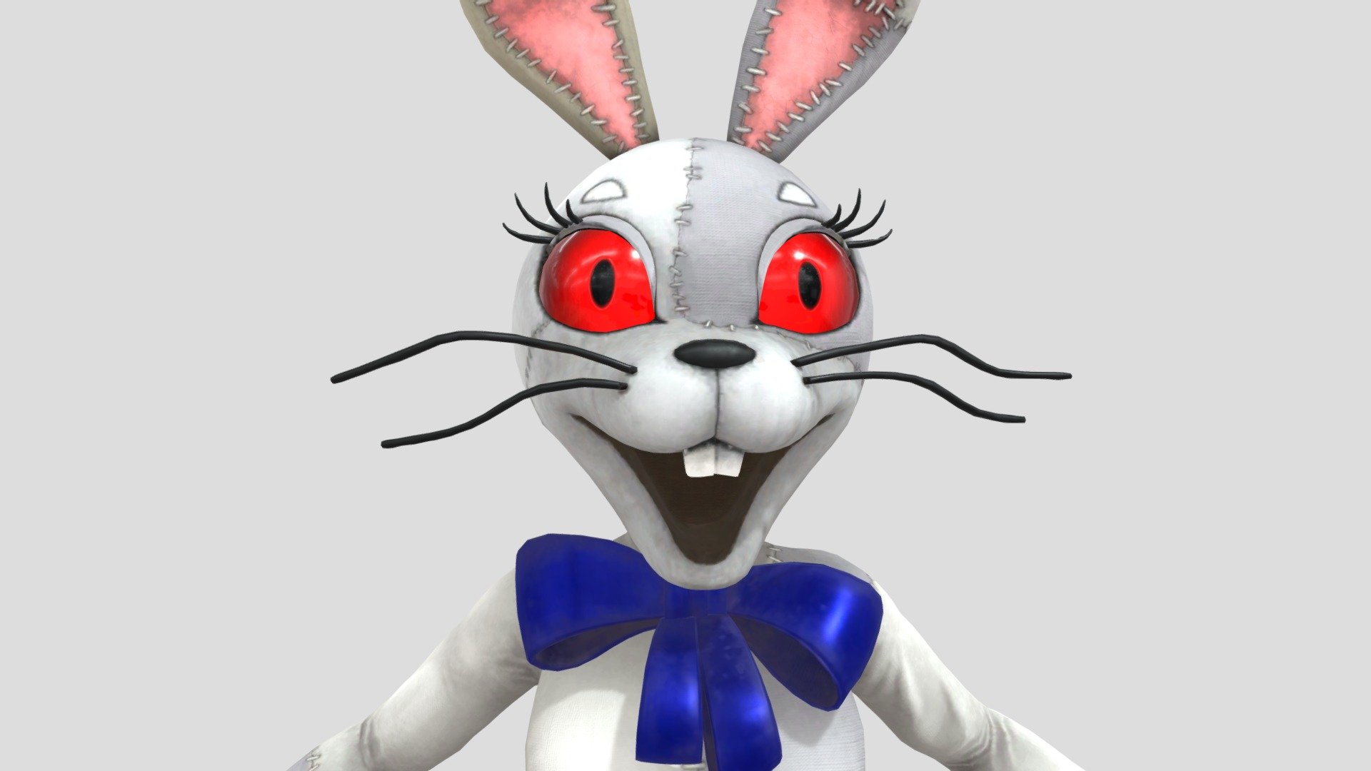 Vanny is a follower of the digital virus Glitchtrap, a reincarnation of serial killer William Afton and appears as the main antagonist of Five Nights at Freddy's: Security Breach. It's revealed in the Princess Quest minigames that she was the main protagonist in Five Nights at Freddy's: Help Wanted where she was first corrupted by Glitchtrap. She also plays a role in Five Nights at Freddy's AR: Special Delivery.