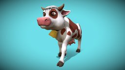 cartoon cow cow, bull, cowboy, cartoon, animal