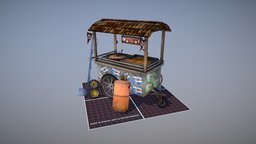 5 Finished Props (Bangkok Cityscene) dae, howest, digitalartsandentertainment