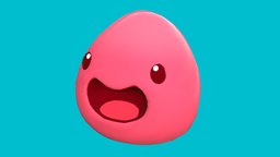 [Slime Rancher] Pink Slime cute, slimerancher, pinkslime, 3d-coat